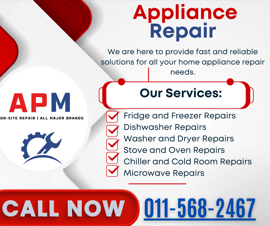 Appliance Man technician providing on-site repairs